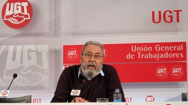 Cándido Méndez inaugura la Escuela Sindical FETE-UGT en Ávila