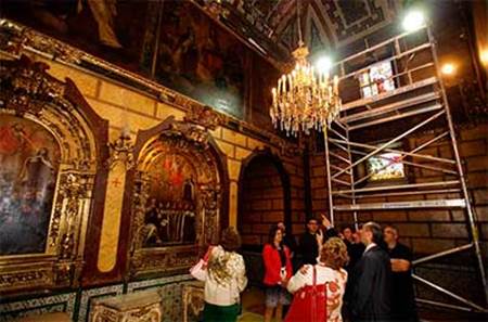 Reabren la capilla del nacimiento de la Santa