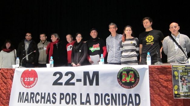 Izquierda Unida nos anima a ser solidarios con los que defienden nuestros derechos