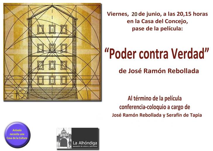 Poder contra Verdad se emite en Arévalo