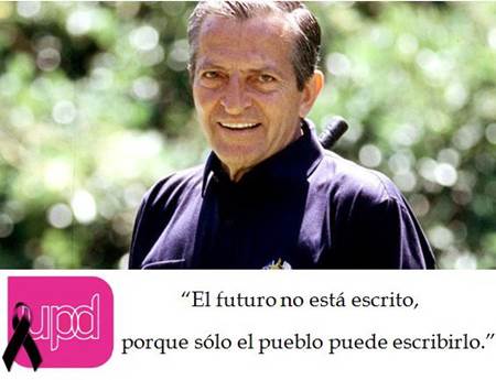 UPyD e IU Ávila rinden homenaje a Adolfo Suárez