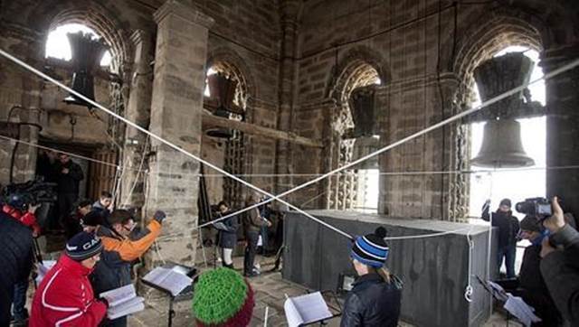 Y las campanas conmemoraron el nacimiento de la Santa