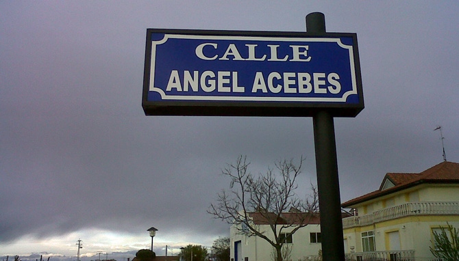 El PP rechaza cambiar el nombre a la calle Ángel Acebes de La Nava de Arévalo 