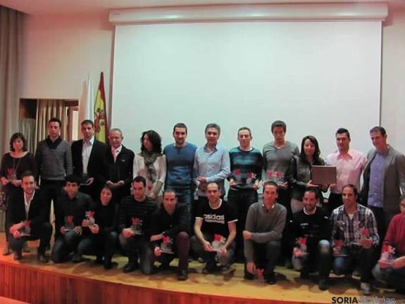 La Federación regional de Triatlón premia en Soria a sus deportistas
