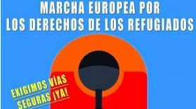 IU de Ávila se suma a la Marcha Europea por los Derechos de los Refugiados en Ávila