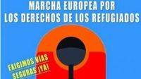 IU de Ávila se suma a la Marcha Europea por los Derechos de los Refugiados en Ávila