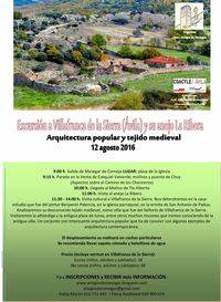 Jornadas culturales sobre arquitectura popular en la comarca del Corneja (Avila)