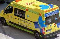 Herido un motorista en un accidente en Navalmoral (Ávila)