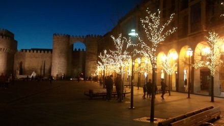 Por una mejora de la iluminación ornamental en Ávila