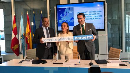 Castilla y León, Galicia y Asturias se unen por la integración del noroeste en el Corredor Atlántico de Transporte