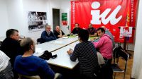 Izquierda Unida Ávila muestra su apoyo a los trabajadores de AN Scoop Avilaves