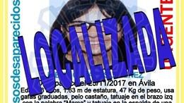 Localizan en buen estado a la menor desaparecida en Ávila hace dos meses