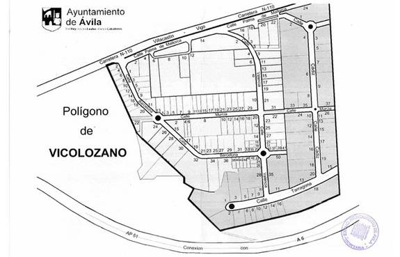 ¿Cuál es el grado de cumplimiento en los acuerdos alcanzados para la mejora del Polígono de Vicolozano?