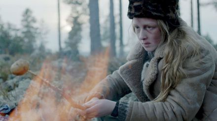 Granny's dancing on the table