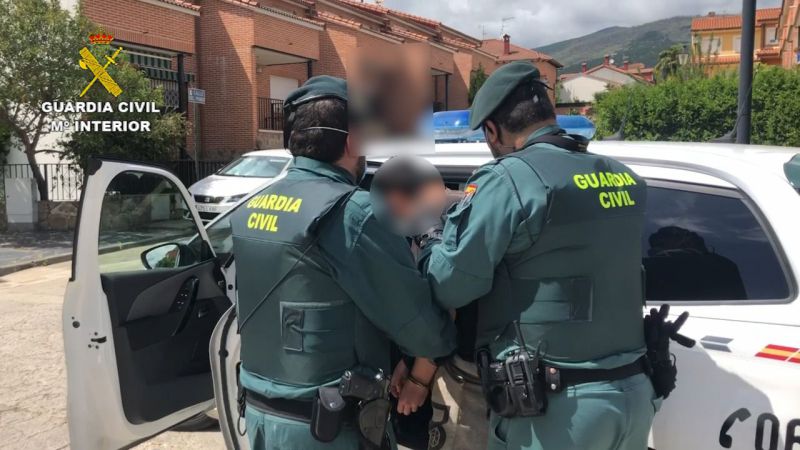 La Guardia Civil desmantela en Ávila varias plantaciones de marihuana