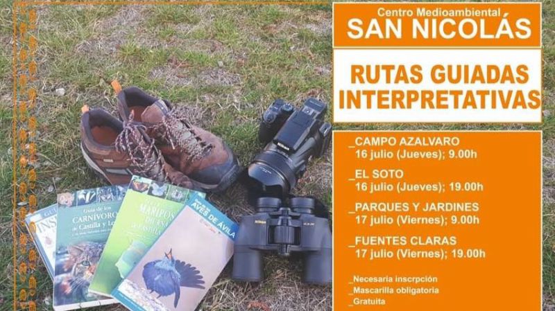 Rutas interpretativas y charlas sobre la naturaleza en Ávila