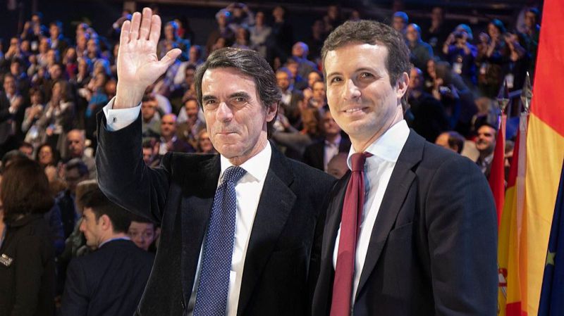 El error de Aznar que repite Casado