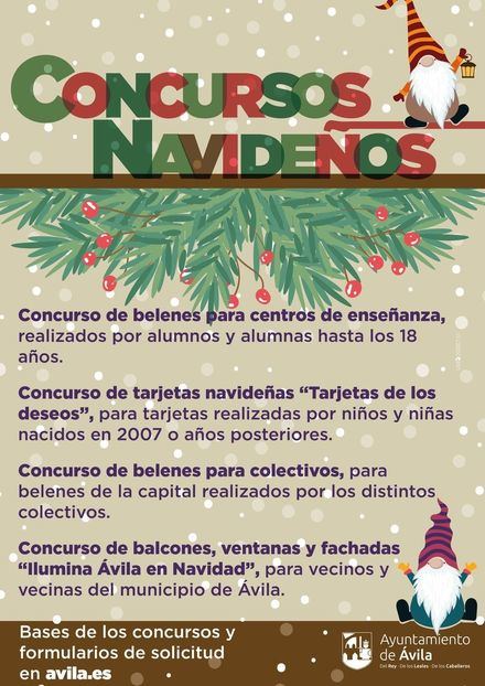 Concursos Navideños en Ávila