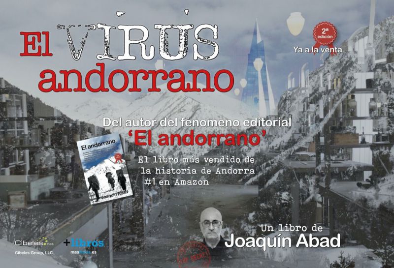 Joaquín Abad presenta una trepidante novela que ha causado furor en Andorra