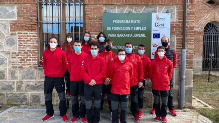 'Ávila Jovenactiva' forma a una docena de trabajadores en el programa mixto de formación y empleo