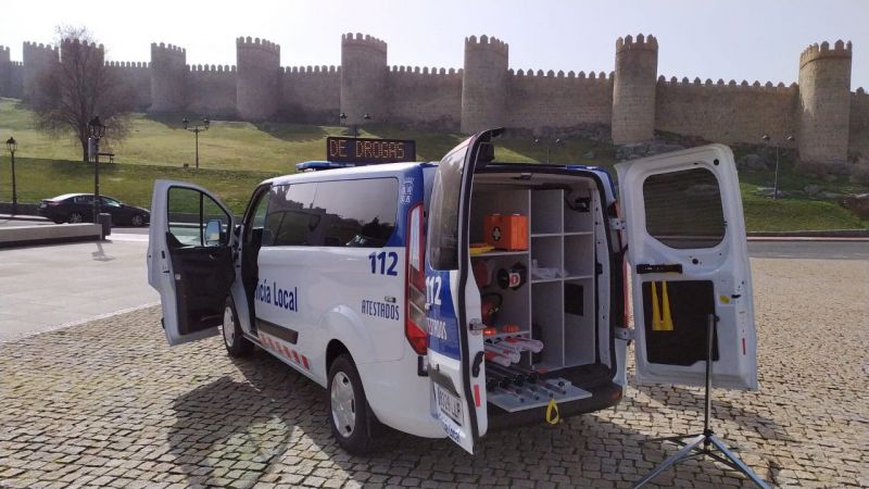 Ávila incorpora un nuevo vehículo a la flota de Policía Local