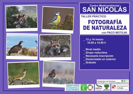 Agenda: Curso de fotografía en la naturaleza