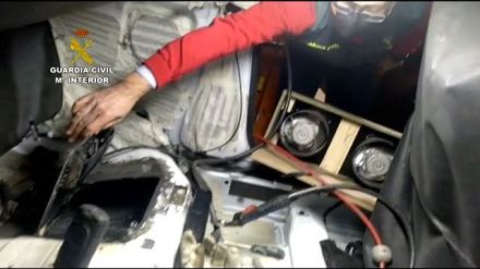 Desmantelado en Ávila el mayor taller clandestino de España dedicado a fabricar dobles fondos