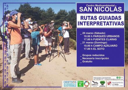 Rutas guiadas de interpretación de la naturaleza este fin de semana en Ávila