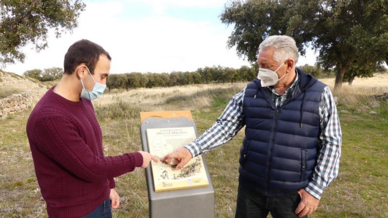 Por la declaración como BIC del castro de La Mesa de Miranda y la necrópolis de La Osera, en Chamartín