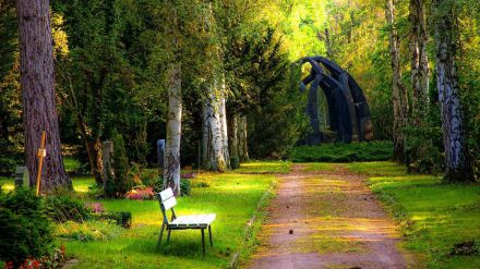 Meditación en un cementerio