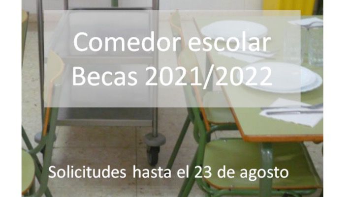 Convocatoria de subvenciones para ayudas de comedor escolar en Ávila
