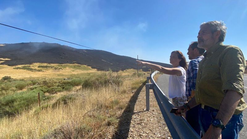 VOX pregunta al Gobierno por las ayudas a los ganaderos y agricultores afectados por el incendio de Ávila