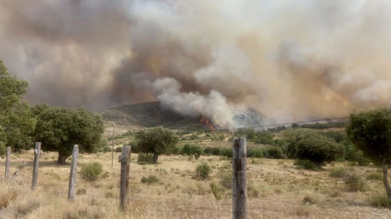 La Diputación comunica los daños en infraestructuras de 12 municipios por el incendio de La Paramera