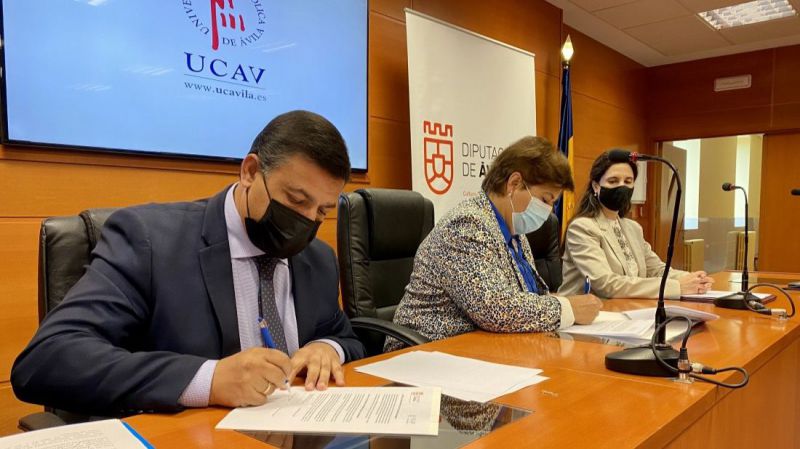 La Diputación de Ávila y la UCAV impulsan una Cátedra para el estudio de la obra política de Adolfo Suárez
