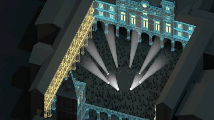 El videomapping de mayores dimensiones que haya visto Ávila el próximo 12 de marzo