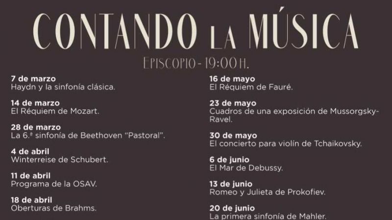 Contando la Música en Ávila: El 14 marzo, el Réquiem de Mozart