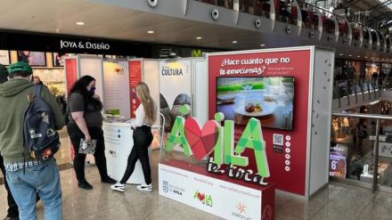 La Diputación continúa sus acciones promocionales turísticas en centros comerciales de Madrid