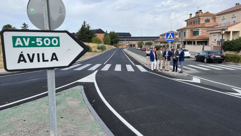 1,6 millones de euros para renovar la AV-500 en el tramo de 12 kilómetros de Ávila a Urraca Miguel