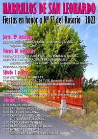 Agenda: Fiestas de Narrillos de San Leonardo 2022