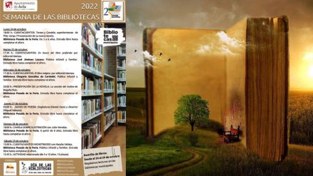 Agenda: Semana de las bibliotecas en Ávila con multitud de actividades