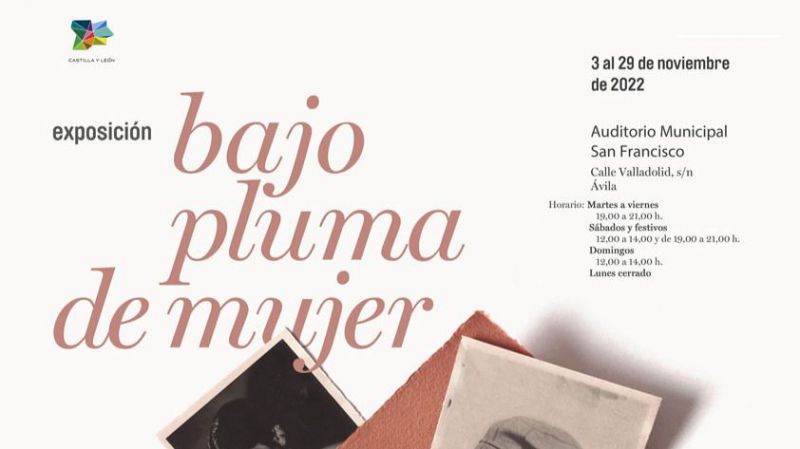 Agenda: 'Bajo pluma de mujer' en Ávila