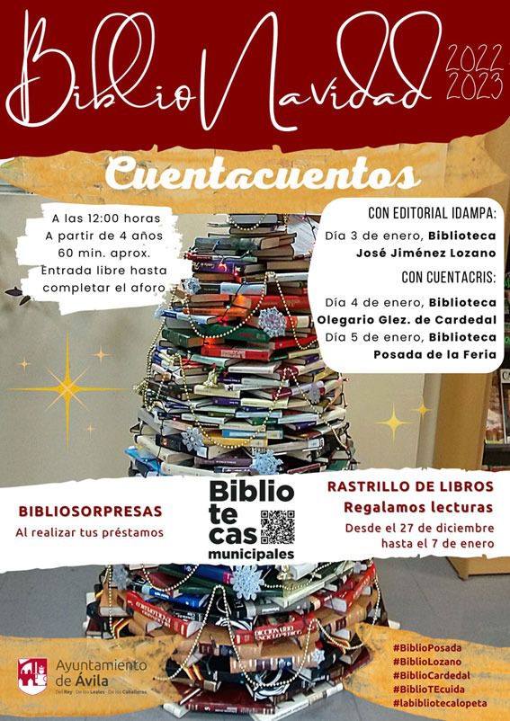Empieza el año con una experiencia inolvidable en las bibliotecas de Ávila