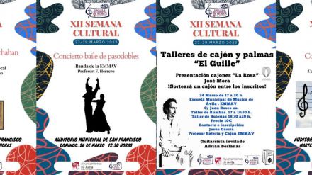 XII semana cultural de la Escuela Municipal de Música de Ávila