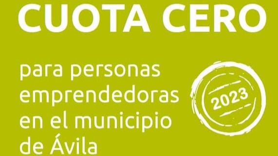 Ávila anuncia una nueva convocatoria de la ayuda 'Cuota Cero'