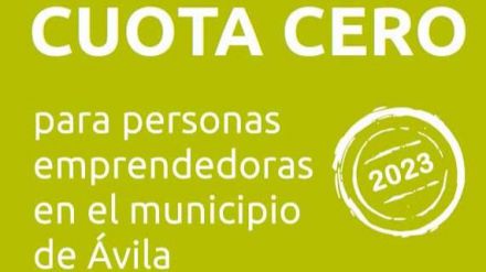 Ávila anuncia una nueva convocatoria de la ayuda 'Cuota Cero'