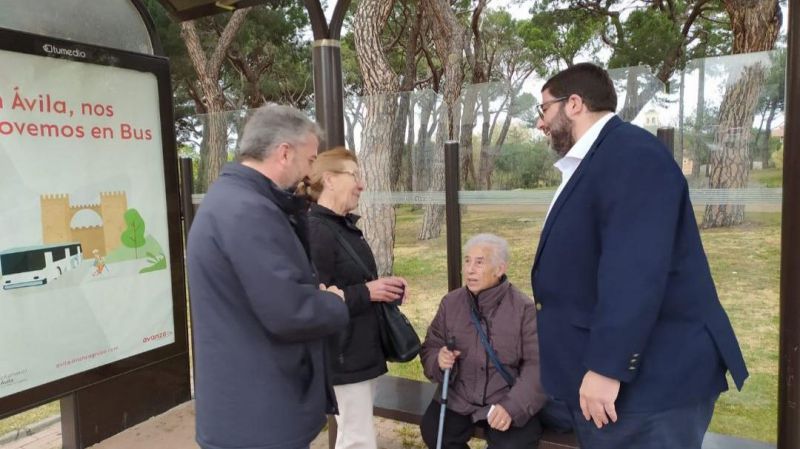 El candidato de Por Ávila pone en valor las actuaciones en transporte