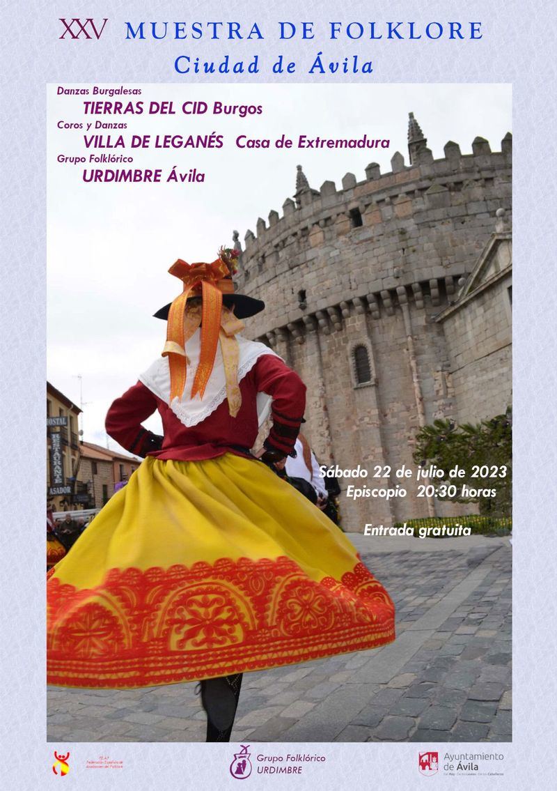Agenda: Muestra de Folklore Ciudad de Ávila
