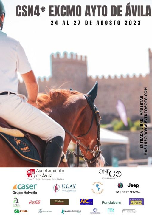 El Concurso de Saltos Nacional reunirá en Ávila a cerca de 300 caballos