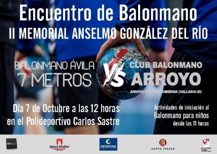 Agenda: II Encuentro de Balonmano – Memorial Anselmo González del Río