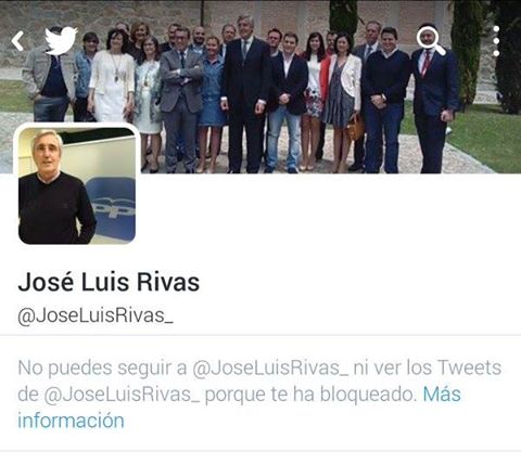 IU de Ávila denuncia haber sido bloqueados del Twitter del Alcalde de Ávila